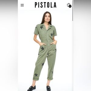 NWT pistols denim Grover jumpsuit